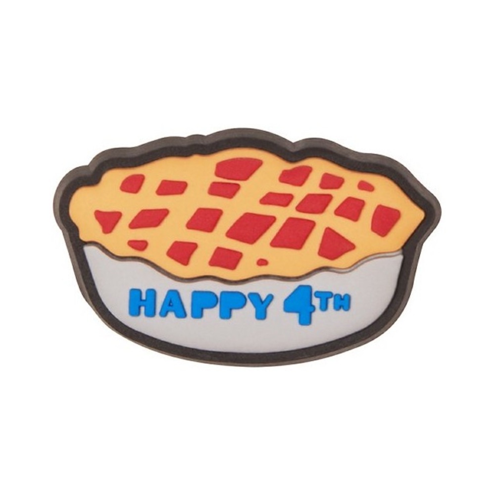 5/$15 Crocs Jibbitz - Happy 4th Pie
